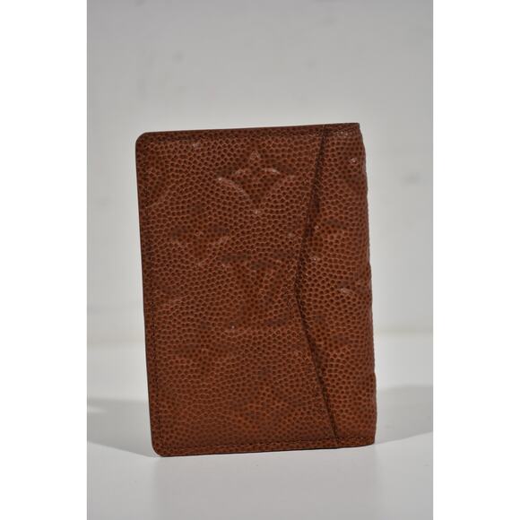 Louis Vuitton NBA Brown Basketball Leather Monogram Logo Pocket Organizer Wallet - Picture 6 of 11